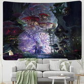 Lofaris Magic World Novelty 3D Printed Trippy Wall Tapestry